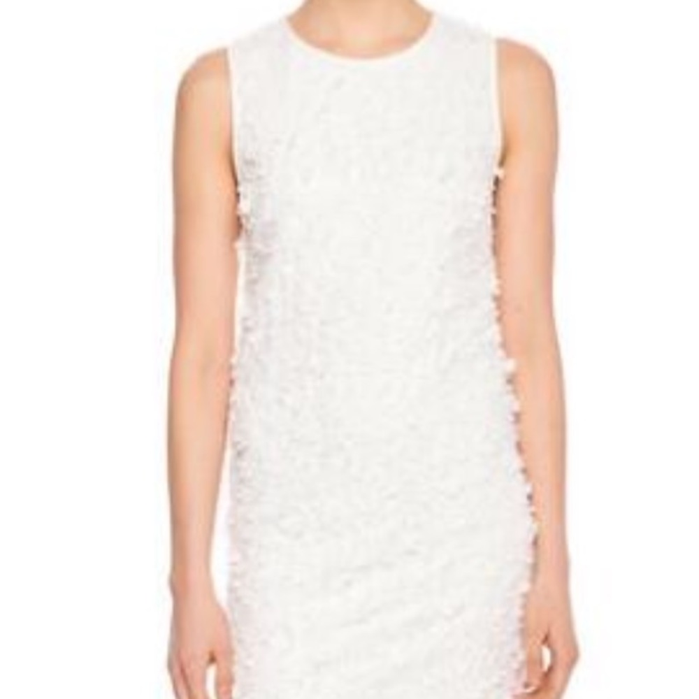 Karl Lagerfeld floral white dress
